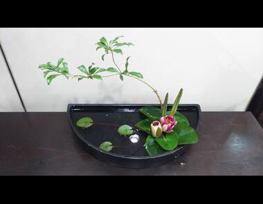 古典的な花材