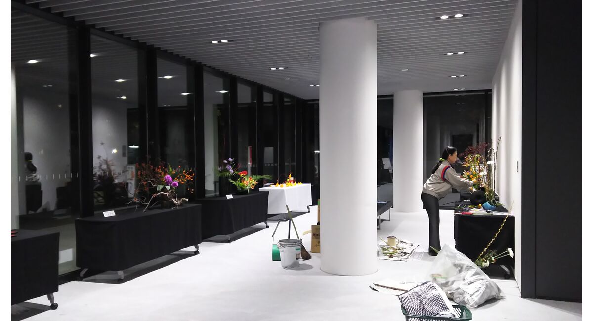 立川生け花教室の発表会