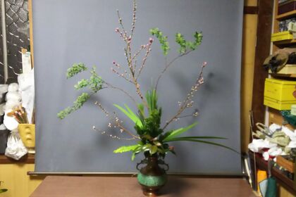 立花供養の練習